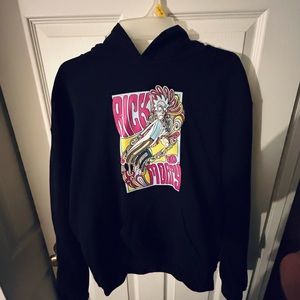 Black Graphic Hoodie